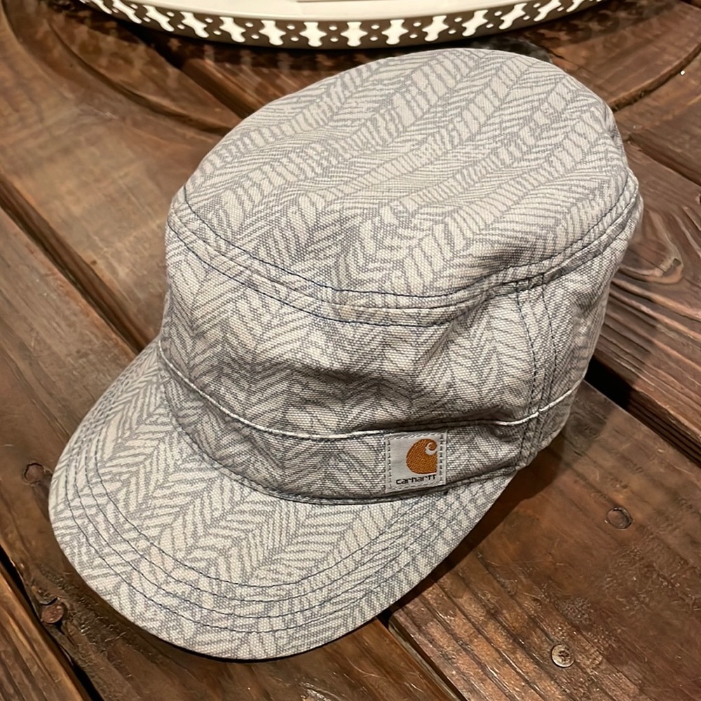 Carhartt womens hendrie military cap -pearl blue